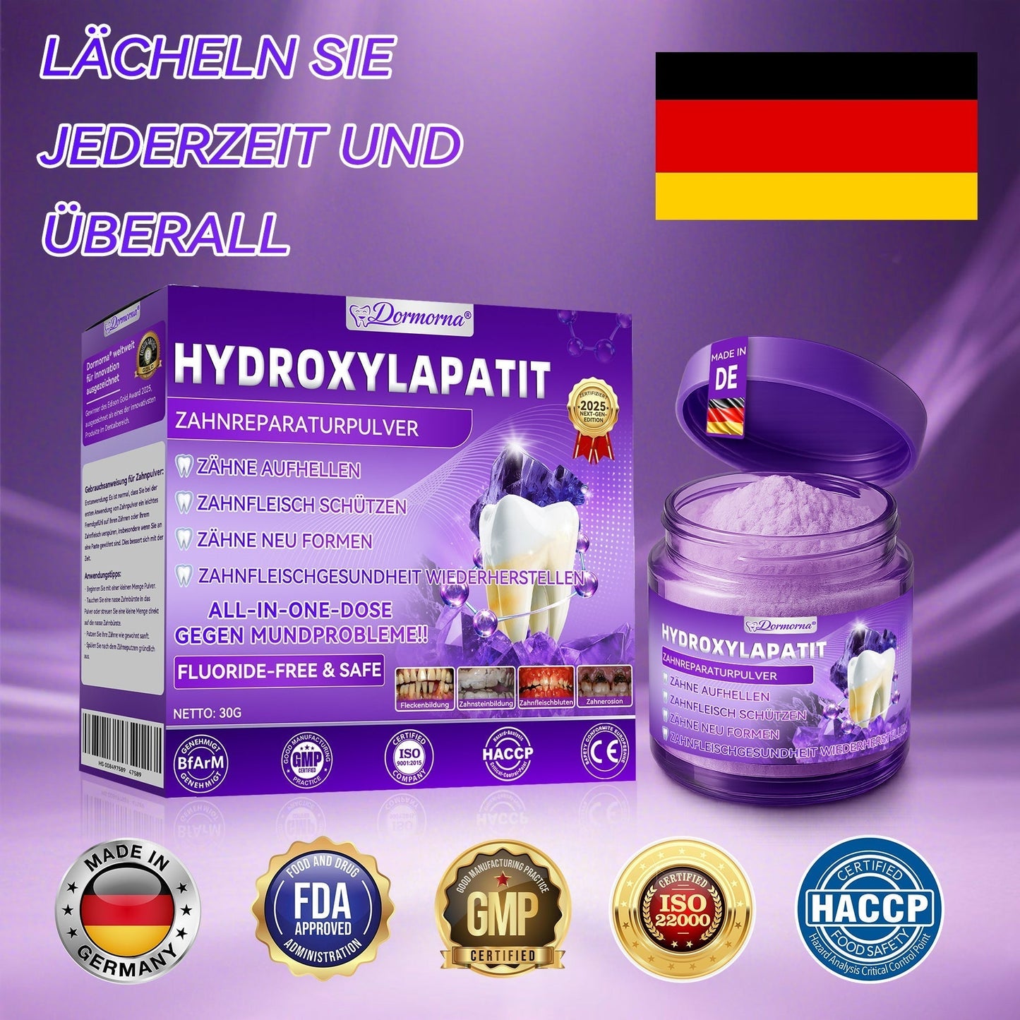 Dormorna®🎁 Herzlichen Glückwunsch! Sie sind einer unserer glücklichen Gewinner! 💪 Als unser exklusiver Glücksstern erhalten Sie jetzt unglaubliche 30% Rabatt! Verpassen Sie nicht diese einmalige Gelegenheit, sich etwas Besonderes zu gönnen!