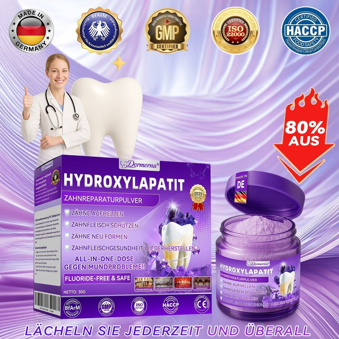 Dormorna®🎁 Herzlichen Glückwunsch! Sie sind einer unserer glücklichen Gewinner! 💪 Als unser exklusiver Glücksstern erhalten Sie jetzt unglaubliche 30% Rabatt! Verpassen Sie nicht diese einmalige Gelegenheit, sich etwas Besonderes zu gönnen!